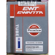 Ewanta EWT Tube 700x23/25 700x28/45 700c Basikal Inner Tube