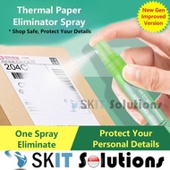 Privacy Security Protection Spray Thermal Paper Liquid Pen Eraser Smear Erase Express Parcel Bill