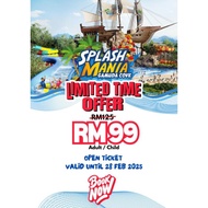 SPLASH MANIA WATERPARK, GAMUDA COVE