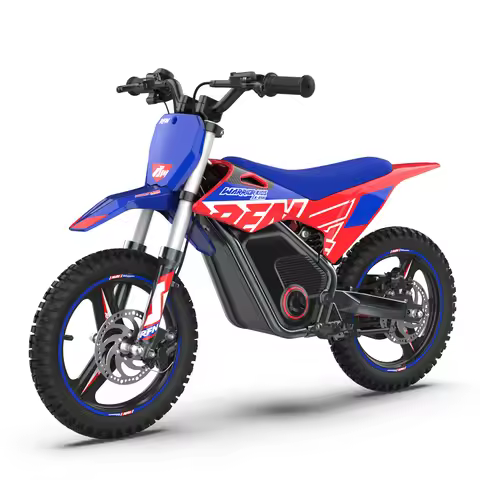 RFN Warrior Kids Electric Dirt Bike | Kids Electric Off-Road Motorcycle | Speed Ride | Multi-Speed, 