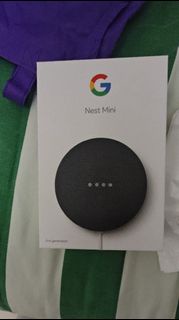 賣全新 黑色Google Nest Mini (2nd Gen) 智能喇叭