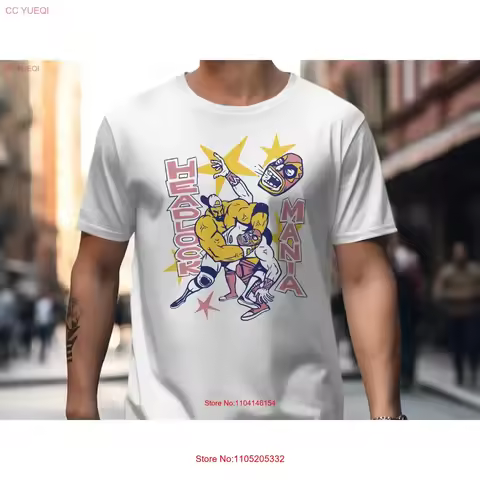 Wrestling Headlock Mania T Shirt Vintage Retro Fans Unique for Wrestlers Fun Wrestler Design vintage