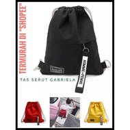 BAG - MORYMONY GABRIELA - Drawstring Bag Wanita Canvas Sling Bag