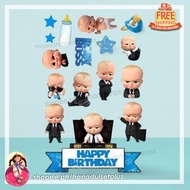 Baby Boss Cake Topper | Cake Topper [set] | Baby Boss cup cake toppers | Set ♥ hdsph