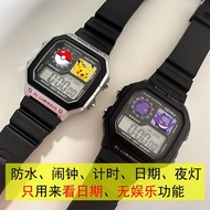 Pokémon [Pokémon Chronograph Pikachu Watch Pokémon Student Junior High School Watch Electronic Watch