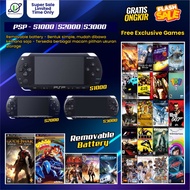 PSP Sony Second Hen 3000 / 2000 / 1000 - Konsol Game Genggam 8 Gb / 16 Gb / 32 Gb Like New Full Game