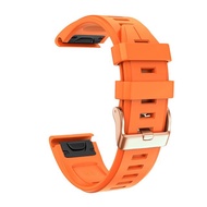 20mm Soft Rubber Strap Silicone Wristband Quick Fit Band For Garmin Fenix 7S Pro 6S 5S Plus Approach S70 42mm Instinct 2