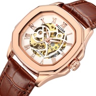 [Buy 1 Get 1] Jam Tangan BELLEDA 9484 Kulit Original Automatic Garansi Tahan Air