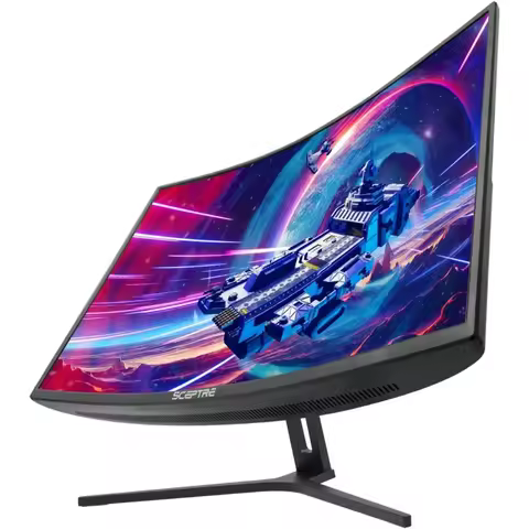 32-inch Curved Gaming Monitor Overdrive up to 240Hz DisplayPort 165Hz 144Hz HDMI AMD FreeSync Build-