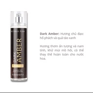 Body mist nam Dark Amber 236ml mùi hương của bad boy