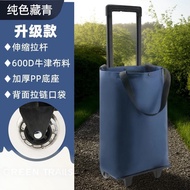 Shopping cart, grocery cart, retractable handle, portable household trolley, supermarket grocery car