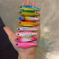 【MR.T】  7g-40g  Metal Jig Lure Memancing Ikan Jig Metal Jigging Micro Jig Fishing Jig Slow Jig Fishi
