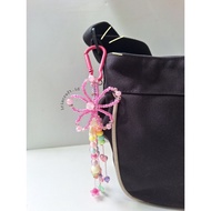 GANTUNGAN Alaia Bagcharm| Cute, aesthetic, unique beaded women's bag keychain