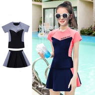 Girl's  Swimsuit Female One-piece Split Princess Girl Swimsuit Middle-aged Girl Skirt-style Student 