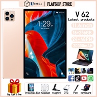 [Buy One Get Six Free] 2023 New UODEGA V62 Tablet 11.6 inch 16GBRAM+ROM512GB 20000mAh Android 12 Supports 2 SIM cards Wi