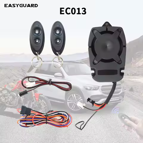 EASYGUARD DIY Car Alarm & Motorcycle Alarm System DC12V