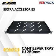 GT CANTILEVER TRAY DEPTH 250MM GCT125 – 1U EXTRA SHELF SERVER RACK – ACCESSORIES SERVER RACK GT RACK