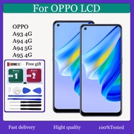 Original For Oppo A93 4G / A94 4G / A95 4G  LCD Digital Touch Screen Display Frame Assembly for Repl
