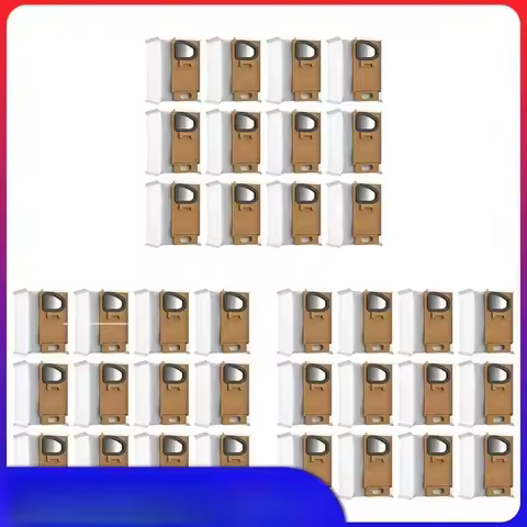 Essential 36 Pcs For Xiaomi Roborock H6 H7 Robot Vacuum Cleaner Non Woven Dust Bag Professional Repl