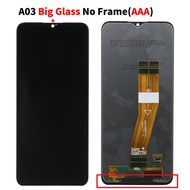ชุดประกอบดิจิไทเซอร์หน้าจอสัมผัส A035F AAA +++ A03จอ LCD สำหรับ Samsung Galaxy พร้อมเครื่องมือซ่อมฟร