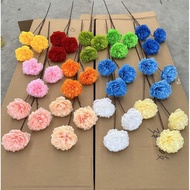 High quality Vip peony branch with 3 flowers, 65cm long - Artificial flowers