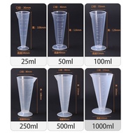 Clear Scale Measuring Cup Transparent Tapered Measuring CupPPMaterial Triangle Measuring Cup Plastic Large Capacity25~ 1000MLcxb  haoyun08.sg4.24