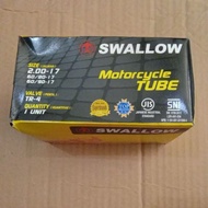 SWALLOW INNER TYRE 200 - 17, 60 / 80 - 17, 60 / 90 - 17, Tayar Motor, Tayar Motor Tubeless, Tayar Mo
