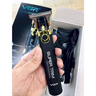 VGR V-082 Zero Adjustable Blade Professional Rechargeable Hair&Beard Trimmer Mesin Gunting Rambut