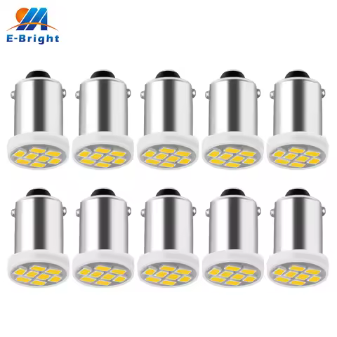 10PC BA9S LED Bulbs 12V 24V 6.3V 6V Led Light Bulbs T4W T11 Bulbs License Plate Lights 1895 1891 641