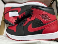Nike Air Jordan 1 Mid Bred Banned 禁穿黑红配色 全码35-46 EUR 顺丰包邮