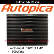 AUTOPICA Car Amplifier 1600Watts 4-CH Channel AUTOPICA Mosfet High Power Amp ATP-504 Suitable for ca