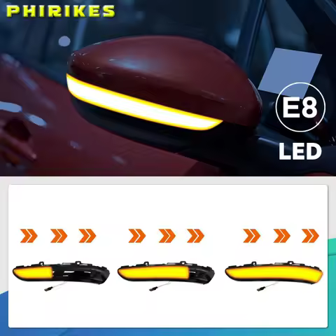 Fits For Peugeot 208 2008-2022 models Citroën C3 MK3 C4 Cactus Opel Corsa F dynamic turn signal indi