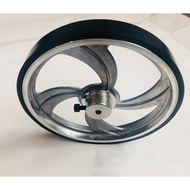 Aluminum Alloy Encoder Meter Wheel Synchronous wheel Driving Wheel Perimeter500MM Rubber-coated Mete