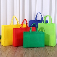 A3 Plain Non-Woven Recycle Bag Foldable Eco-Friendly Horizontal Multi Use Grocery Shopping Tote Bags