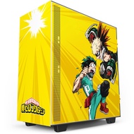 NZXT - CRFT 僕のヒーローアカデミア ライバルズ 限定版 H510i ケース - CA-H510I-MH-RV - コンパクト ATX ミッドタワー PCゲームケース - フロントI/O U