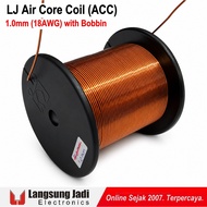 6.8mH 1.0mm AirCore Crossover Coil - LJ ACC 6.8mH 1.0mm 18AWG XO Inductor