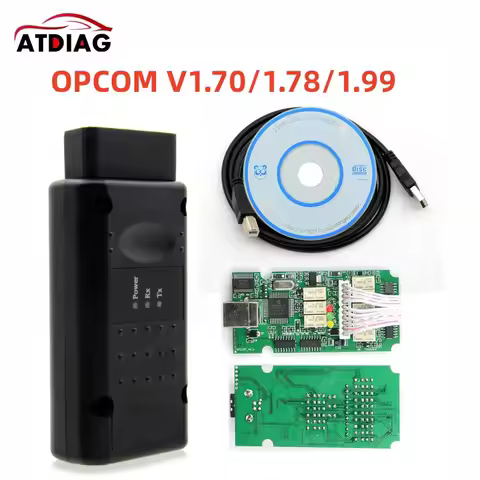 OPCOM V1.70 1.78 1.99 Flash Firmware Update OPCOM V1.99 V5 For Opel Car Diagnostic Cable for Opel OP