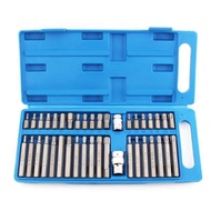 CR-V S2 40pcs Material Hex star wrench set Spline bit Trox Socket Screwdriver Bit combination Allen