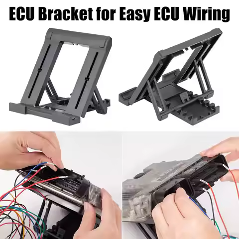 OEM Universal ECU Bracket ECU Stand For Easy ECU Wiring TPR Anti Skid 5 Spees Adjustable Car Accesso