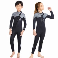 Youth Thick Thermal Swimsuit Neoprene Wetsuit For Kids Surfing Scuba Diving Suit Boys Underwater Fre