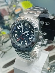 CITIZEN Promaster Land GMT BJ7150-50E Eco-Drive  WR 20 bar Dia. 39mm Sapphire Glass 3years Warranty 