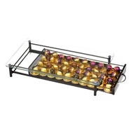 40 Cups Coffee Nespresso Capsule Drawer Type Holder Coffee Pod Storage Rack Stainless Steel Vertuo L