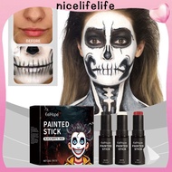 24h Shipping Eelhope Face Body Paint Stick Washable 3d Painting Halloween Cosmetics Halloween Full C