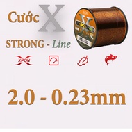 Cước câu - Cước câu cá 500m cao cấp Cước tàng hình X Strong line X5