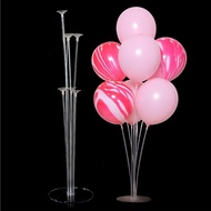 Balloon post, mica post for event decoration, 70cm high (7 branches)