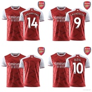 clu 2020-2021 Arsenal Home Football Jersey Lacazette Ozil Aubameyang TShirt Sport Tops Soccer Jersey