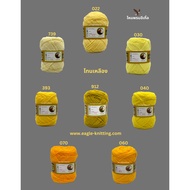 Eagleknitting 4ply Yarn [Yellow Tone] 1 Pack/4 Rolls Acrylic Yarn