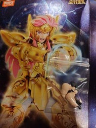 布魯可超越版 聖鬥士星矢 黃金聖鬥士 水瓶座卡妙 配件鑽石星塵拳