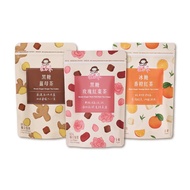黑糖冰糖茶磚 蜜友嚐鮮組－暖暖系 (薑母/玫瑰紅棗/香橙紅茶)