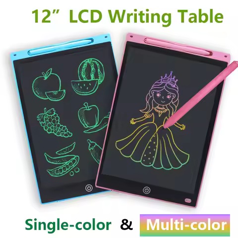Digital LCD Writing Tablet Board 8/12 Inch Drawing Tablet Screen Kids Graphic Tablet Toys for Childr